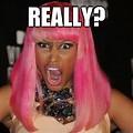 Nicki Minaj Pink Hair Meme