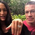 Nikki Bella John Cena Engaged Ring