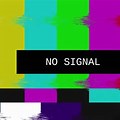 No Signal Screen Aesthetic TV