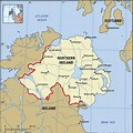 Northern Ireland Border Map
