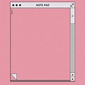 Notepad Aesthetic HD