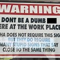 OSHA Safety Signs Meme