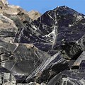 Obsidian Rock Texture