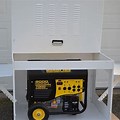 Off-Grid Cabin Portable Generator Enclosure