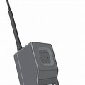 Old Cell Phone Illustration