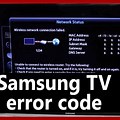 Optical Error On Samsung TV