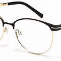 Oval Eyeglasses Steel Frame