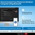 Pair iPhone to Computer Bluetooth