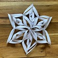 Paper Snowflake How To