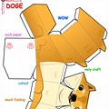 Papercraft Printable Paper Dog