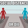 Parallel Lines Social Distancing Meme