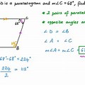 Parallelogram Angle Examples