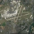 Paris Orly Airport Aerial View