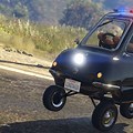 Peel P50 Police Car