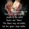 People Who Are Takers