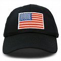 Picture of Grumpy Man in American Flag Hat