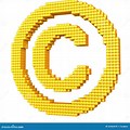 Pixel Copyright Symbol 5X5