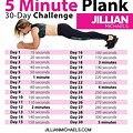 Plank Challenge Chart