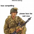 Please Face Wall Meme