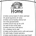 Poem for Kids About New Home
