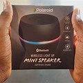 Polaroid Light-Up Bluetooth Speaker