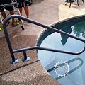 Pool Beach Entry Handrails