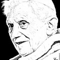 Pope Benedict XVI Drawing