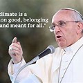 Pope Francis Quotes On Climate Change