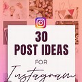 Post Ideas for Instagram