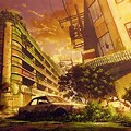Post-Apocalyptic Anime Landscape