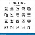 PowerPoint Icons for Printing Industry
