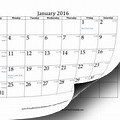 Printable Calendar with Day of Year and Days Remaining