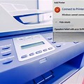 Printer Error Message When No Paper Available