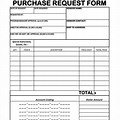 Purchase Order Requisition Form Sample