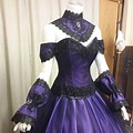 Purple Gothic Belle Dress