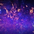 Purple and Orange Galaxy Background Animation