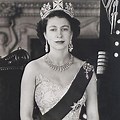 Queen Elizabeth II Black and White Picture