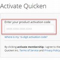 Quicken Enter Activation Code