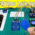 RFID Door Lock System Using Arduino Block Diagram