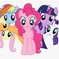 Rainbow Dash Fluttershy Pinkie Pie Rarity