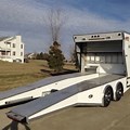 Ramp Over Open Race Car Trailers