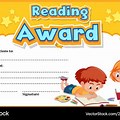 Reading Certificate for Preschool