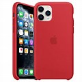 Red iPhone Case with Apple Sign