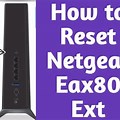 Reset Netgear Mesh Extender