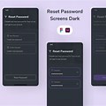 Reset Password App Screen