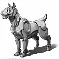 Robot Dog Concept Art Sketch