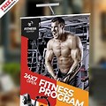 Roll Up Gym Banner