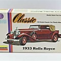 Rolls-Royce Plastic Model Cars