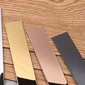 Rose Gold Stainless Steel Bar