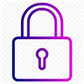 Safe Password Purple Clip Art